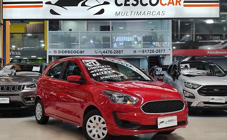 KA SE HATCH 1.0 FLEX COMPLETO Vermelho - 2020 Oportunidade Única !
