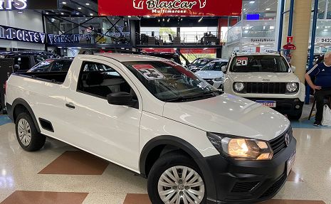 SAVEIRO ROBUST 1.6 COMPLETA APENAS 34.000KM Branco - 2023 Raridade!