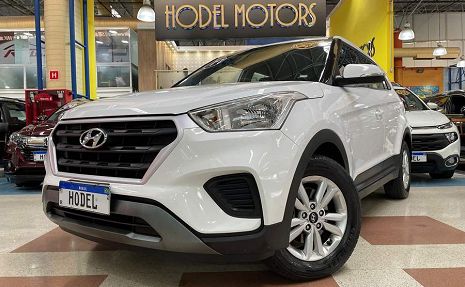 CRETA 1.6 16V ATTITUDE COM  MULTIMIDIA  BAIXA KM PL AUT Branco - 2017 Km baixa!