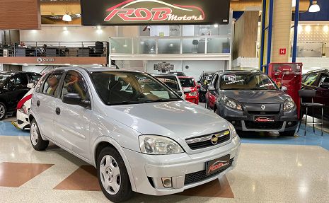 CORSA MAXX 1.4 FLEX COMPLETO+CAMERA DE RÉ Prata - 2012 Imperdível!