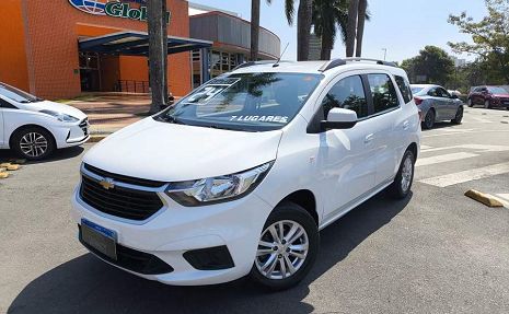 SPIN 1.8 LT 8V FLEX 4P AUTOMÁTICO Branco - 2024 Super Oferta !