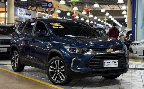 TRACKER LT 1.0 TURBO UNICO DONO  Azul - 2025 Km baixa!