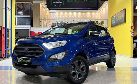 ECOSPORT FREESTYLE 1.5 FLEX/AUT/COMP/COURO Azul - 2018 Raridade!