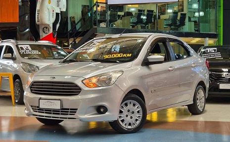 KA KA SEDAN SE 1.5 SIGMA (FLEX) Prata - 2015 Oferta imperdível!