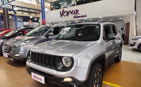 RENEGADE  1.8 FLEX AUTOM. Prata - 2020 Imperdível!