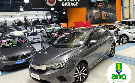 CITY HATCH 1.5 TOURING * APENAS 44MIL KM * Cinza - 2022 Km baixa!