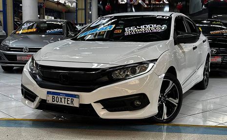 CIVIC 2.0 16V FLEXONE EXL Branco - 2017 Oferta imperdível!