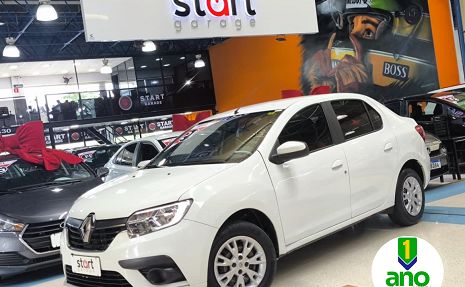 LOGAN 1.6 ZEN - APROVEITE JÁ ESTA OPORTUNIDADE!  Branco - 2021 Oportunidade Única !