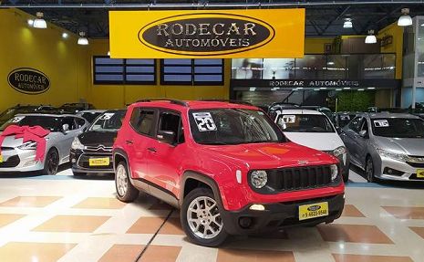 RENEGADE 1.8 16V SPORT Vermelho - 2020 Km baixa!
