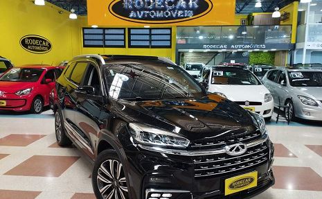 TIGGO 8 1.6 TGDI TXS MAX DRIVE DCT  7 LUGARES Preto - 2024 Oferta imperdível!