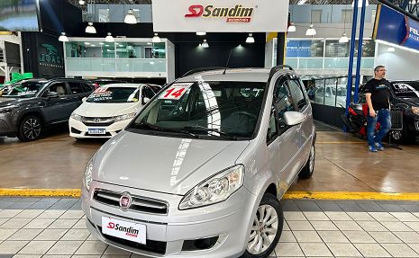 IDEA 1.4  ATTRACTIVE FLEX   Prata - 2014 Impecável!