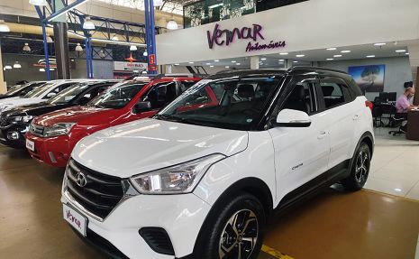 CRETA   ATTITUDE 1.6 FLEX AUTOM Branco - 2021 Imperdível!