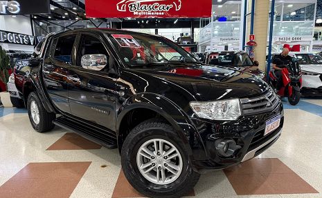 L200 TRITON 3.5 HPE 4X4 FLEX Preto - 2014 Raridade!