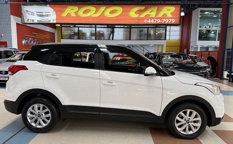 CRETA 1.6 FLEX AUTOMATICA ACTION COMPLETA IMPECAVEL Branco - 2021 Imperdível!