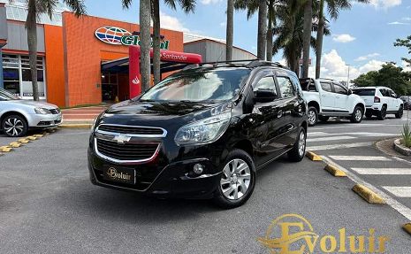 SPIN 1.8 LTZ 8V **7 LUGARES** Preto - 2013 Impecável!