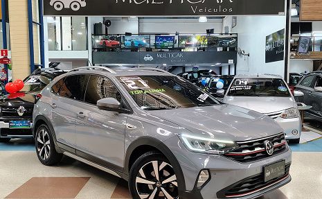 NIVUS 1.0 TURBO - HIGHLINE - TOP DE LINHA Cinza - 2021 Impecável!