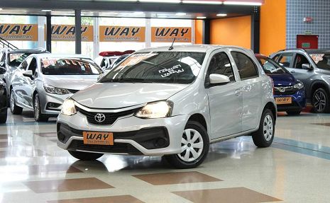 ETIOS 1.3 X 16V Prata - 2019 Impecável!