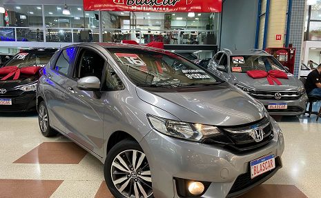 FIT 1.5 EX AUTOMATICO BAIXA KM NOVISSIMA  Prata - 2016 Novíssimo!