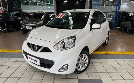 MARCH 1.0 SV COMPLETO Branco - 2016 Impecável!