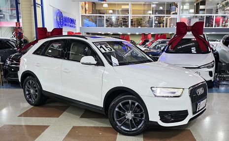 Q3 2.0 TFSI AMBIENTE QUATTRO+BLINDADA+TETO SOLAR Branco - 2015 Oportunidade Única !