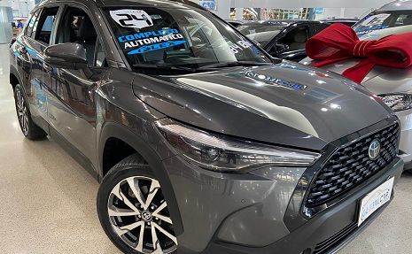 COROLLA CROSS  XRE 2.0 16V FLEX AUT. Cinza - 2024 Super Oferta !