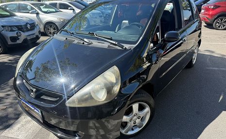 FIT 1.4 LX COMPLETO BANCOS EM COURO Preto - 2006 Oportunidade Única !