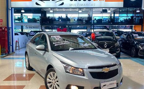 CRUZE 1.8 LTZ 16V Prata - 2012 Km baixa!
