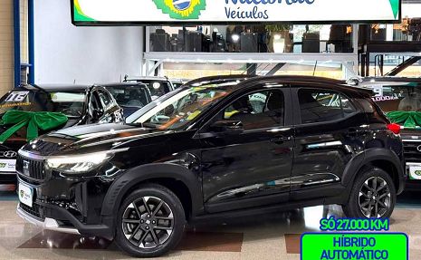 PULSE 1.0 TURBO 200 AUDACE HÍBRIDO AUTOMÁTICO Preto - 2026 Km baixa!