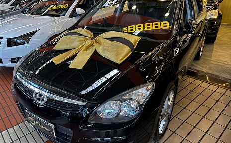 I30 COMPLETO MANUAL BANCOS EM COURO Preto - 2012 Novíssimo!