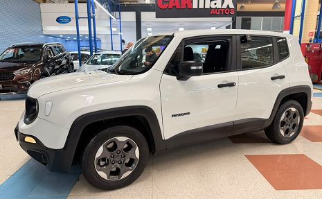 RENEGADE 1.8 16V FLEX SPORT 4P AUTOMÁTICO Branco - 2020 Oportunidade Única !